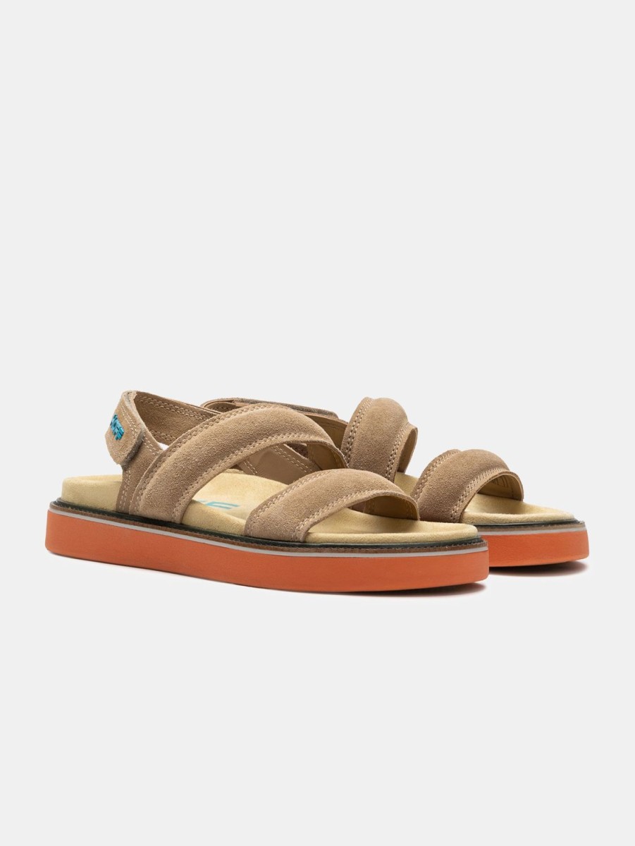 HOFF Sandal Leather Road Camel | Sandalen