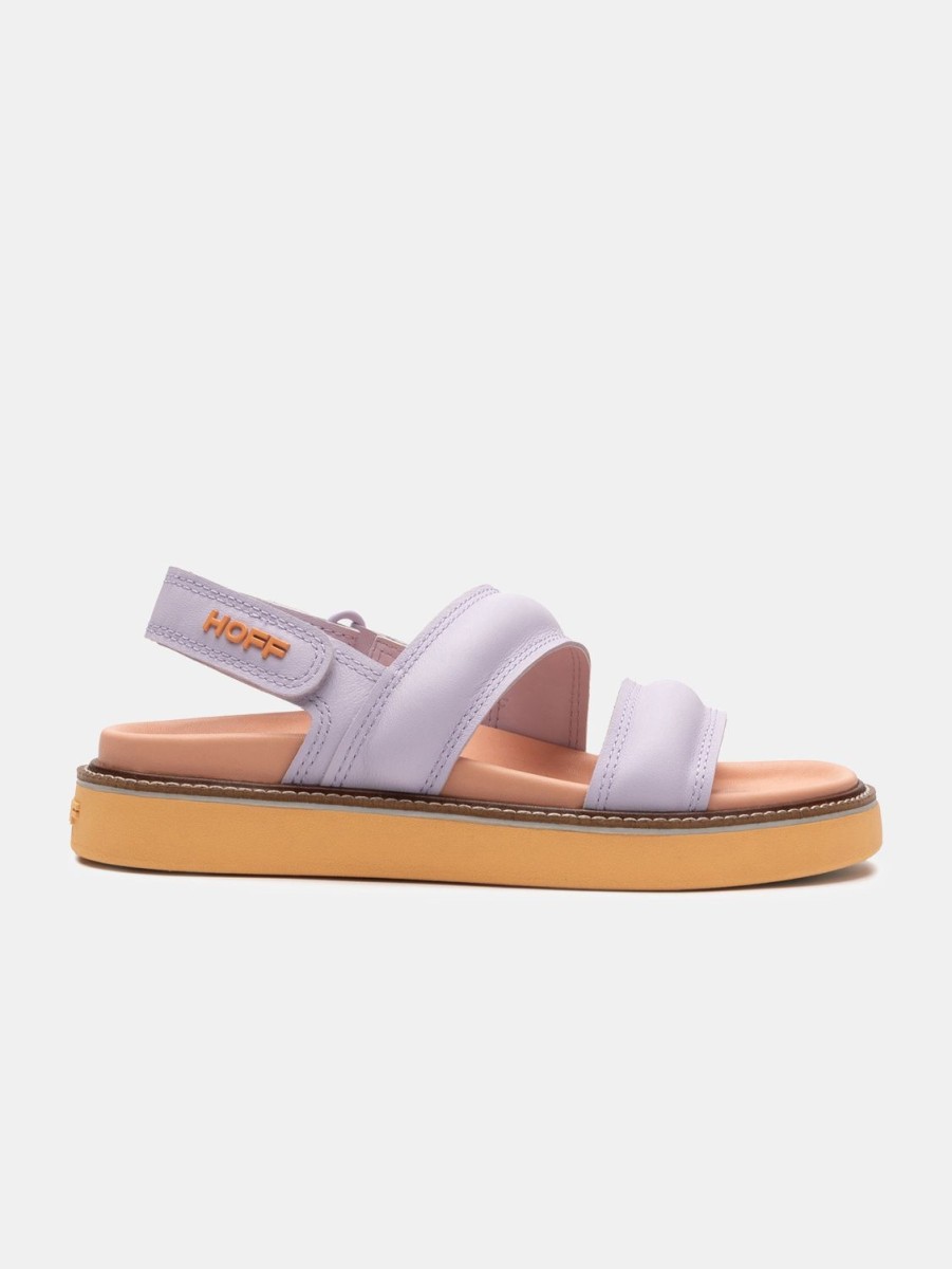 HOFF Sandal Leather Road Lilac | Sandalen