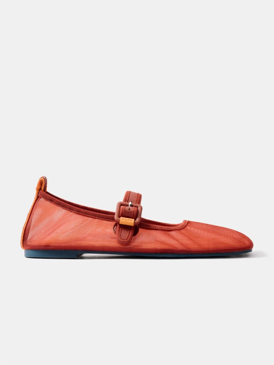 HOFF Ballet Flats Odeon Terracotta | Sandalen