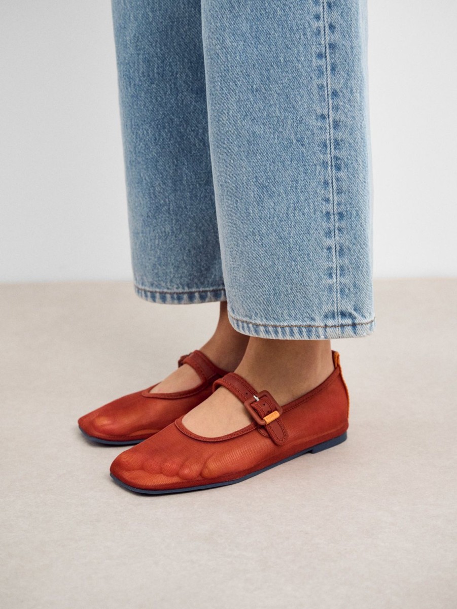 HOFF Ballet Flats Odeon Terracotta | Sandalen