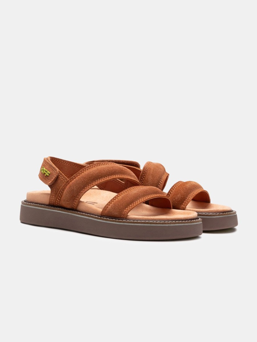 HOFF Sandal Leather Road Terracotta | Sandalen