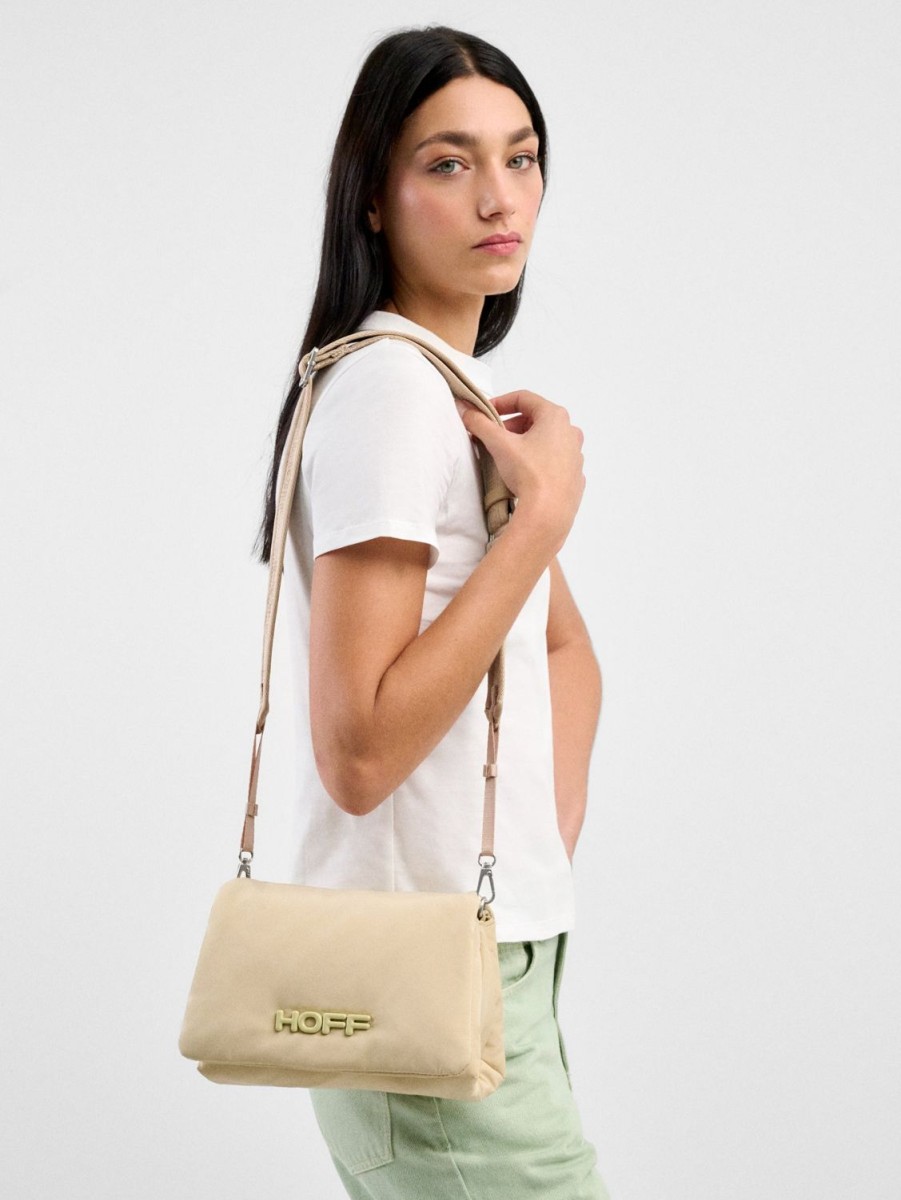 HOFF Nylon Everest Beige Shoulder Bag | Tassen En Portefeuilles