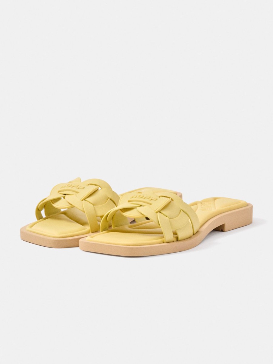 HOFF Sandal San Remo Yellow | Sandalen