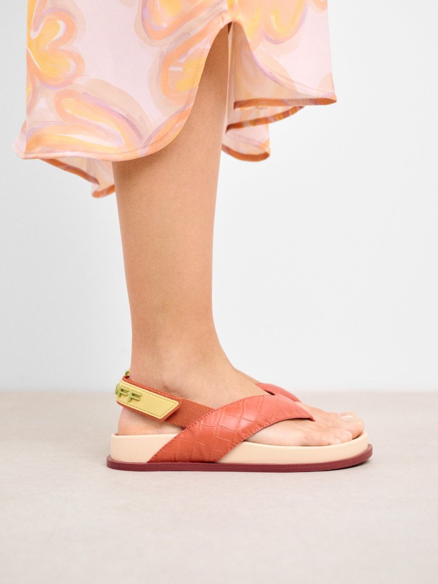 HOFF Sandal Manacor Terracotta | Sandalen