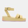 HOFF Sandal Strips Town Yellow | Sandalen