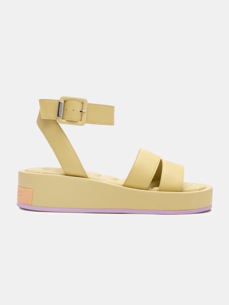 HOFF Sandal Strips Town Yellow | Sandalen