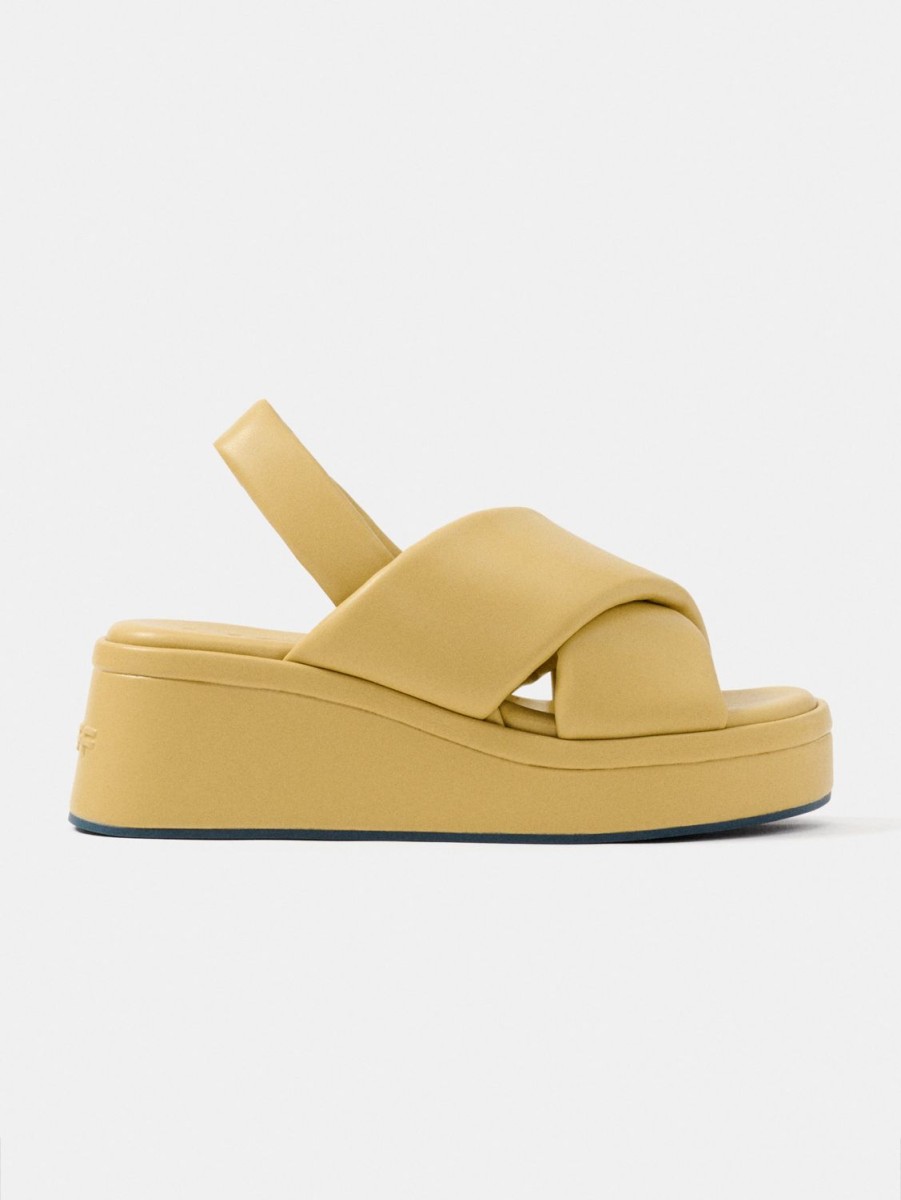 HOFF Wedge Sandal Mahon Yellow | Sandalen