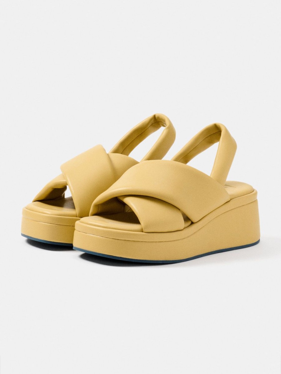 HOFF Wedge Sandal Mahon Yellow | Sandalen