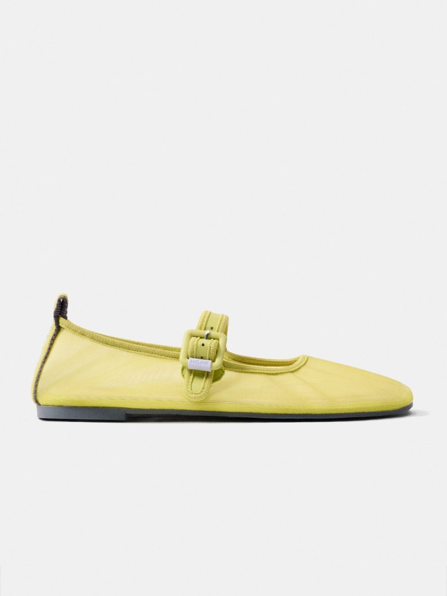 HOFF Ballet Flats Odeon Lime | Sandalen