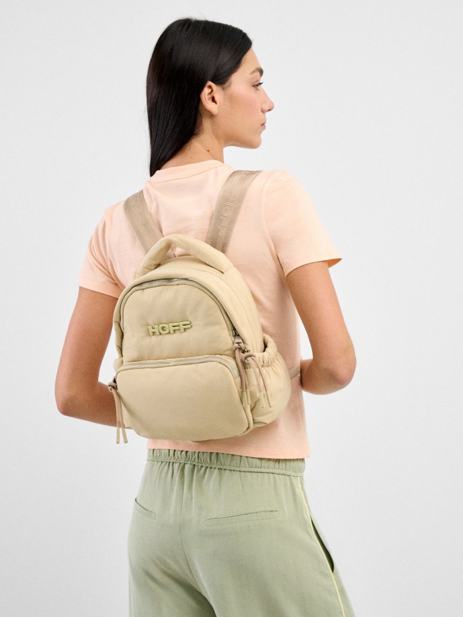 HOFF Backpack Nuptse Beige | Tassen En Portefeuilles