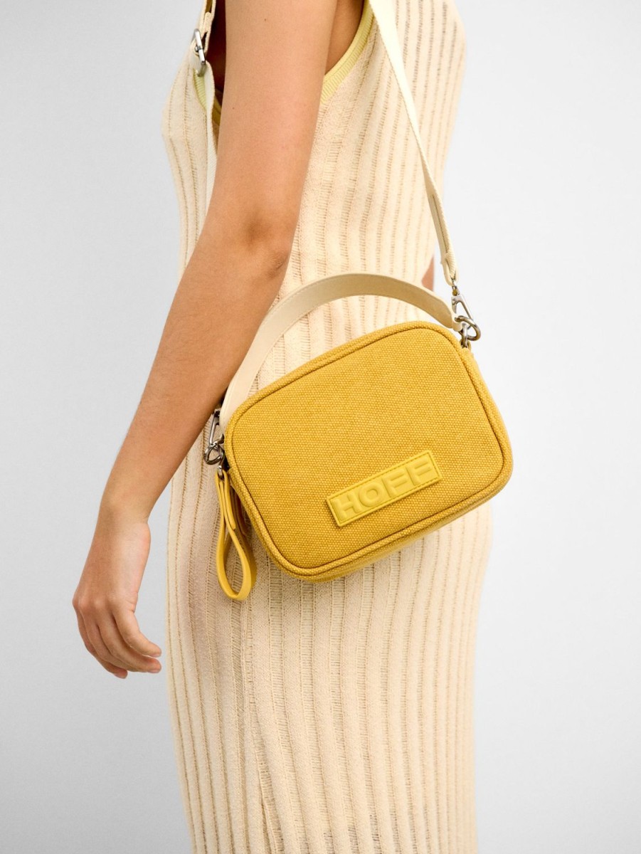 HOFF Canvas Cannes Crossbody Yellow | Tassen En Portefeuilles