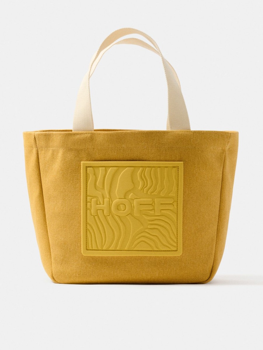 HOFF Shopper Canvas Calanques Yellow | Tassen En Portefeuilles