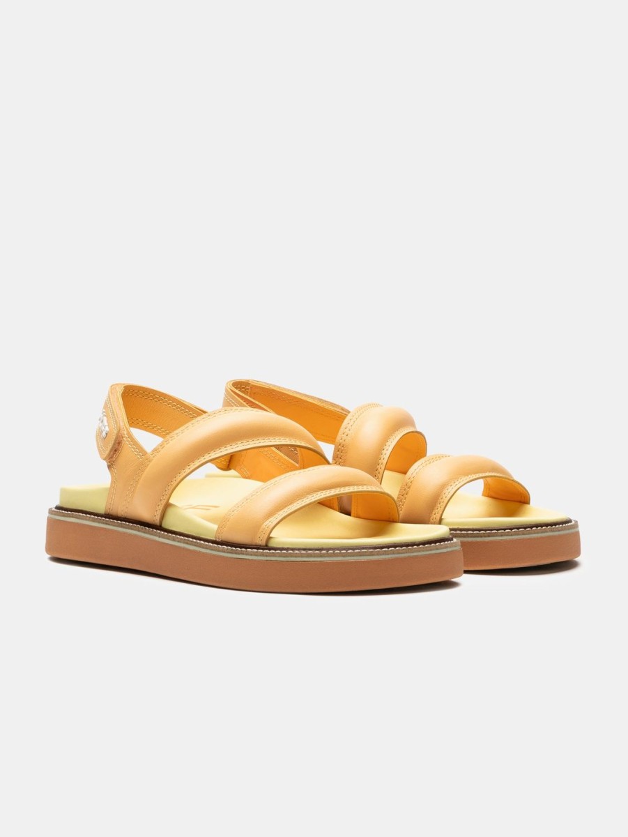 HOFF Sandal Leather Road Peach | Sandalen